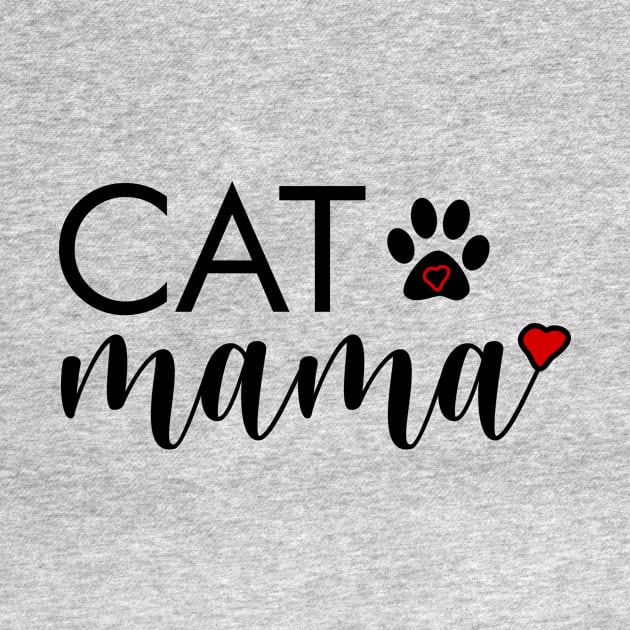 Cat Mama Funny Mother Cats Lover Birthday Gift by CatzLovezrz